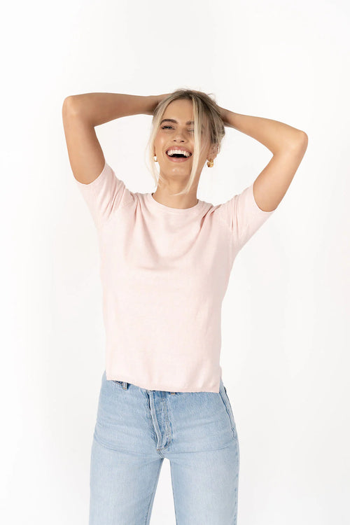 Kiki Tee - Soft Pink