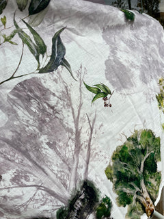 Square Tablecloth 149cm - Green Trees