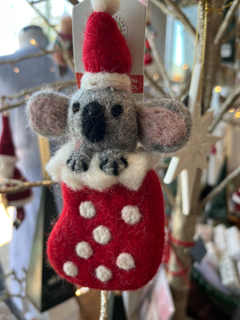 Felt 'Australiana' Christmas Decoration