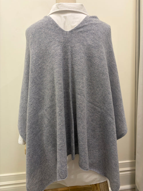 Cashmere Topper - Harbour
