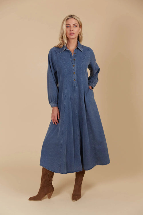 Freya Denim Dress