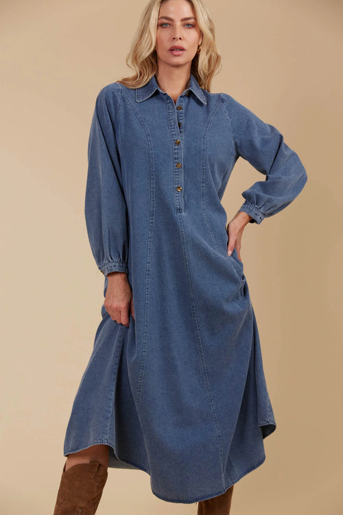 Freya Denim Dress