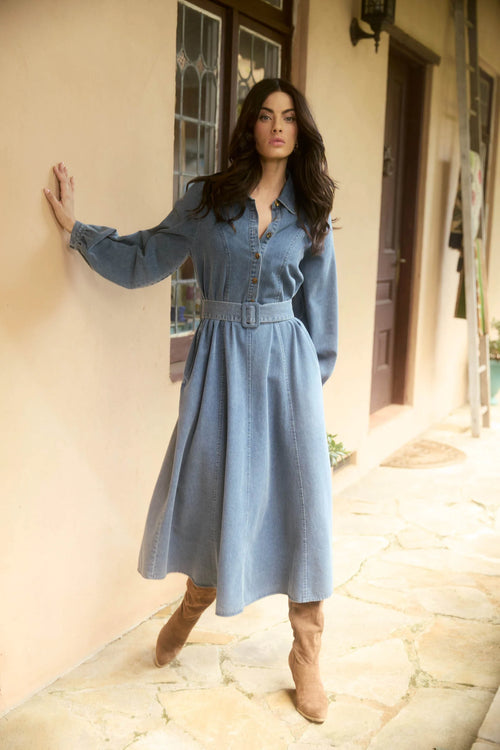 Freya Denim Dress