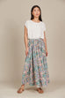 Remi Maxi Skirt - Lotus Fleuron