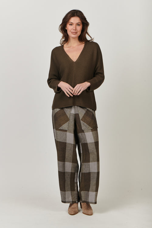 Cotton Jumper - Breen