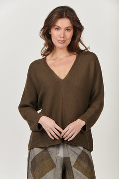 Cotton Jumper - Breen