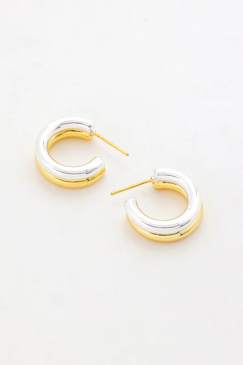 Luna Hoop - Gold/Silver