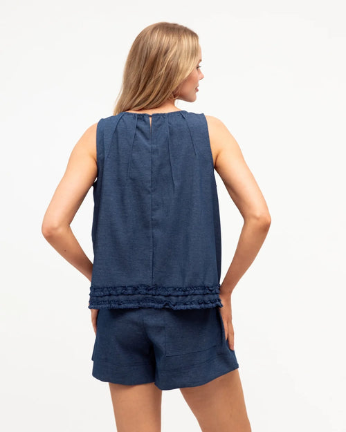 Lara Denim Look - Top