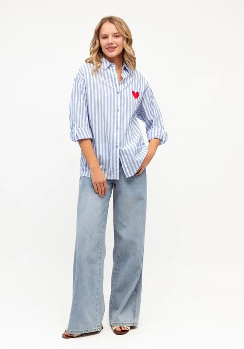 Clarice Sunshine Shirt - Blue