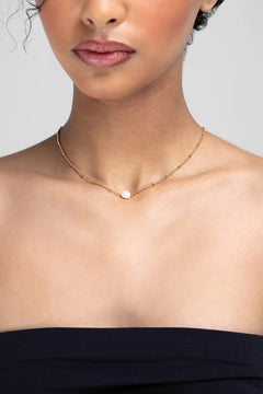 Mary Silver Necklace