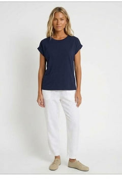 Rhodes Tee - Navy