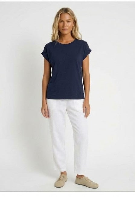 Rhodes Tee - Navy