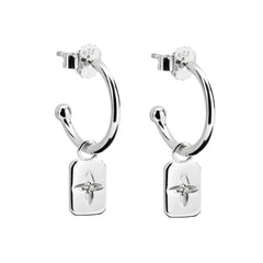 Rectangle Drop Earrings