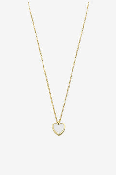 Myra Gold Heart Necklace