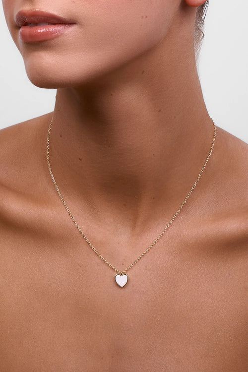 Myra Gold Heart Necklace