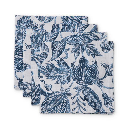 Samara Dark Blue Napkin S/4