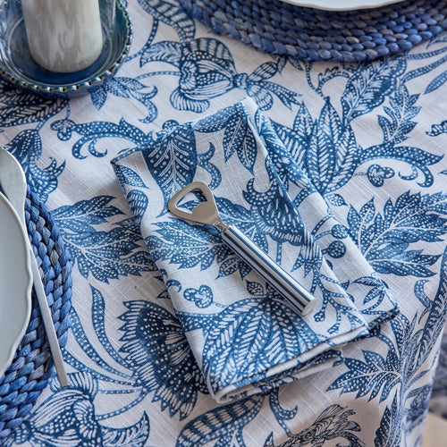 Samara Dark Blue Napkin S/4