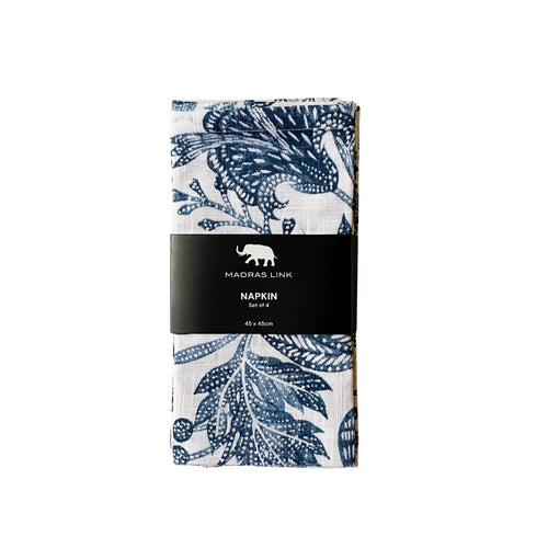 Samara Dark Blue Napkin S/4