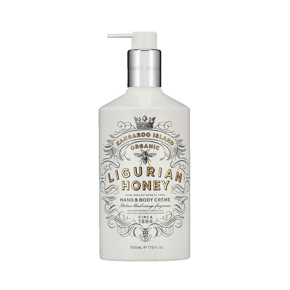 Ligurian Honey Body & Hand Cream 500ml