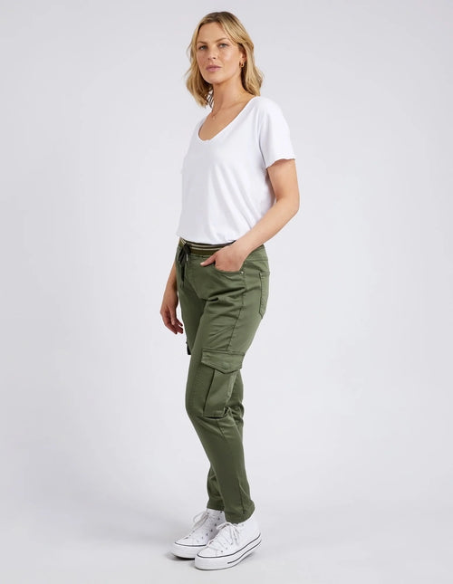 Margo Cargo Jogger - Clover