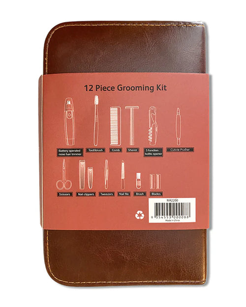 Mens 12 Piece Grooming Kit