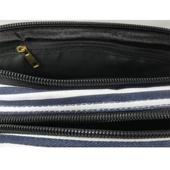 Navy Stripe Toiletry Bag