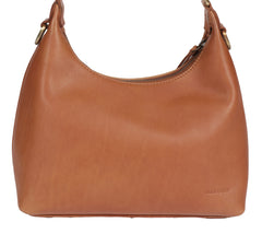 Leather Cross Body Grip Bag