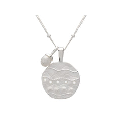 Ocean Dreamer Pendant Necklace - Silver