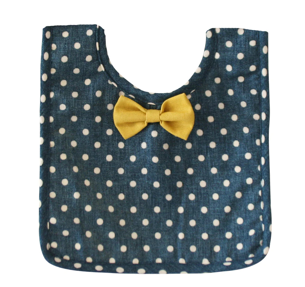 Bib - Tie Ocean Blue