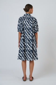 Poplin Dress - Puzzled