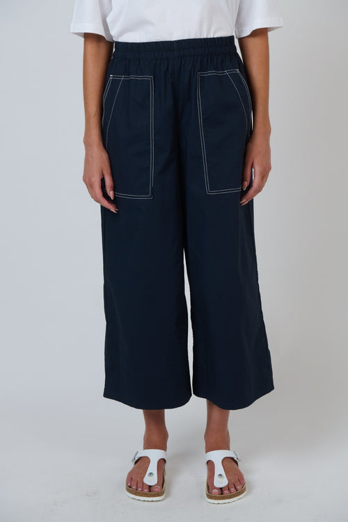 Poplin Pants - Ink