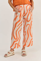 Linen Pants - Tamarind Ribbon