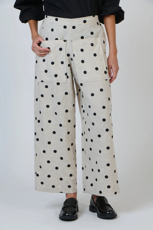 Linen Pants - Poppyseed