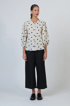Linen Top - Poppyseed