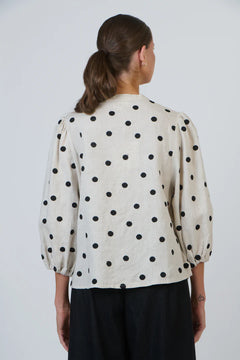 Linen Top - Poppyseed