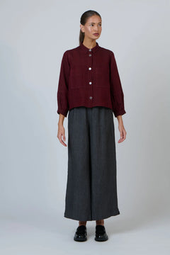 Linen Top - Redwood
