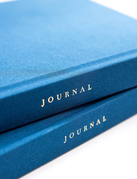 Linen Bound Journal - Navy