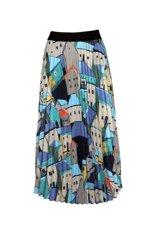 Pueblito Pleated Skirt