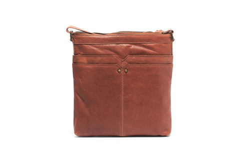 Rosemary Large Crossbody Bag - Brown