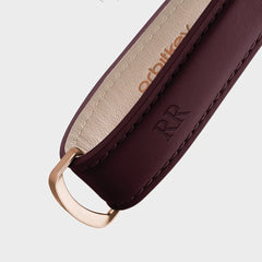Leather Key Organiser - Wine