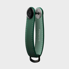 Leather Key Organiser - Matte Forest