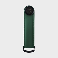 Leather Key Organiser - Matte Forest