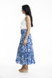 Hayman Skirt - Blue/White