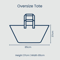 Oversized Tote - Spring