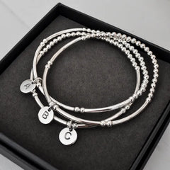 Alphabet Bracelet - Silver