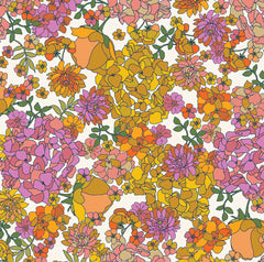 Double Glasses Case - Hydrangea