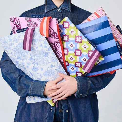 Large Zip Pouch - Butterfly