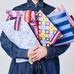 Large Zip Pouch - Toile