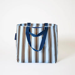 Medium Tote - Oxford Stripe