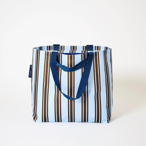 Medium Tote - Oxford Stripe